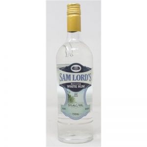 SAM LORD'S WHITE RUM 750ML